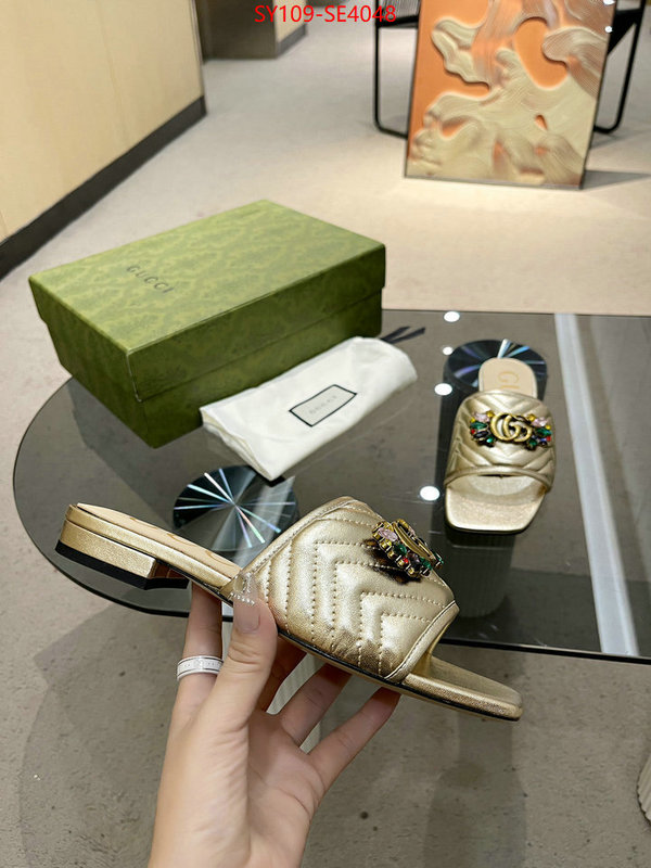 Women Shoes-Gucci,top grade , ID: SE4048,$: 109USD