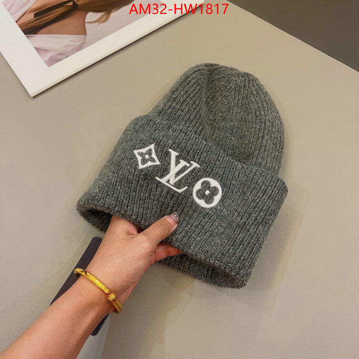 Cap (Hat)-LV,high quality designer replica , ID: HW1817,$: 32USD