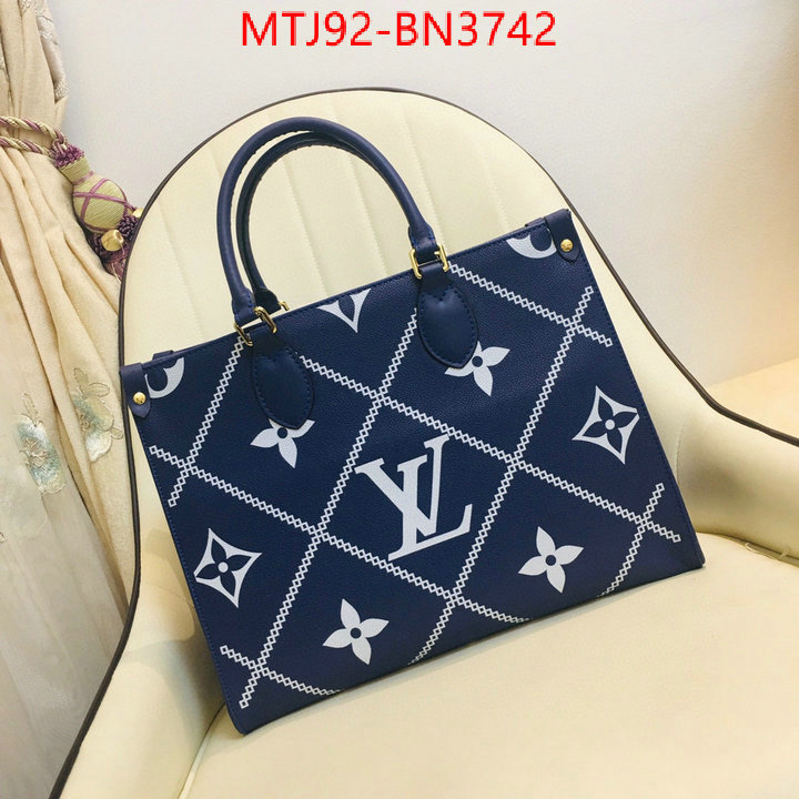 LV Bags(4A)-Handbag Collection-,ID: BN3742,$: 92USD