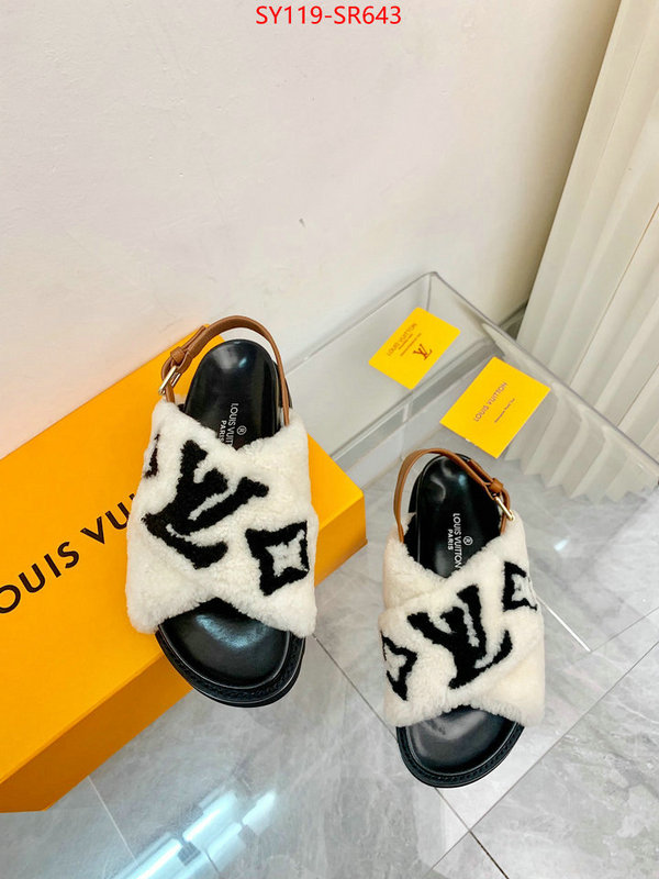 Women Shoes-LV,designer wholesale replica , ID: SR643,$: 119USD