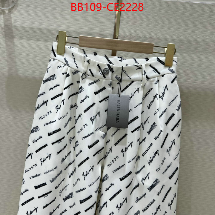 Clothing-Balenciaga,first copy , ID: CE2228,$: 109USD