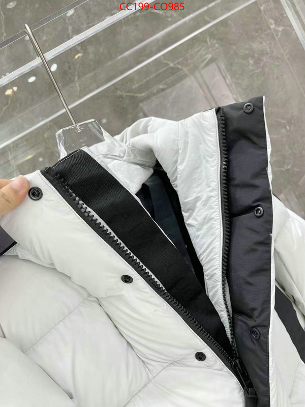 Down jacket Men-Canada Goose,buy first copy replica , ID: CO985,$: 199USD