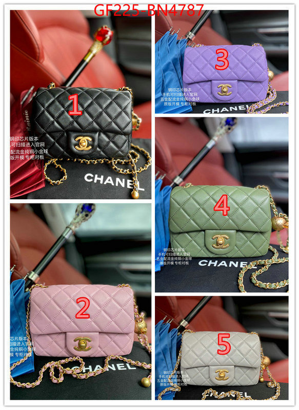 Chanel Bags(TOP)-Diagonal-,ID: BN4787,$: 225USD