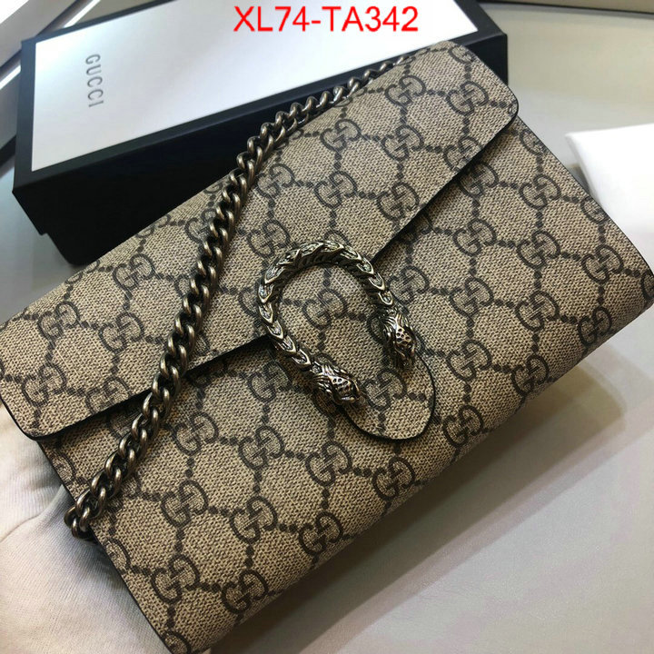 Gucci Bags(4A)-Wallet-,ID:TA342,$: 74USD