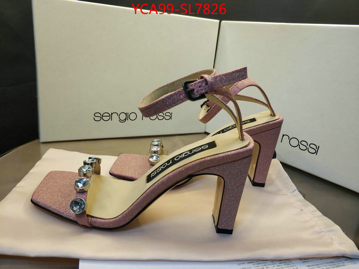 Women Shoes-Sergio Rossi,2023 aaaaa replica customize ,wholesale replica , ID: SL7826,$: 99USD