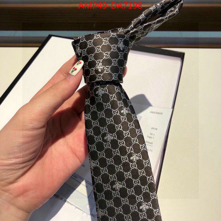 Ties-Gucci,customize the best replica , ID: DA7198,$: 49USD