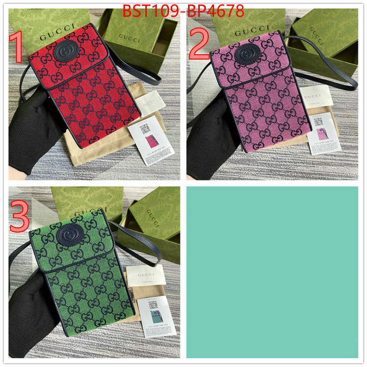 Gucci Bags(TOP)-Diagonal-,ID: BP4678,$: 109USD