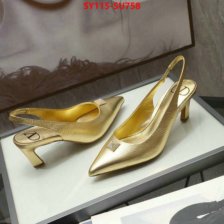 Women Shoes-Valentino,where can i buy the best 1:1 original , ID: SU758,$: 115USD