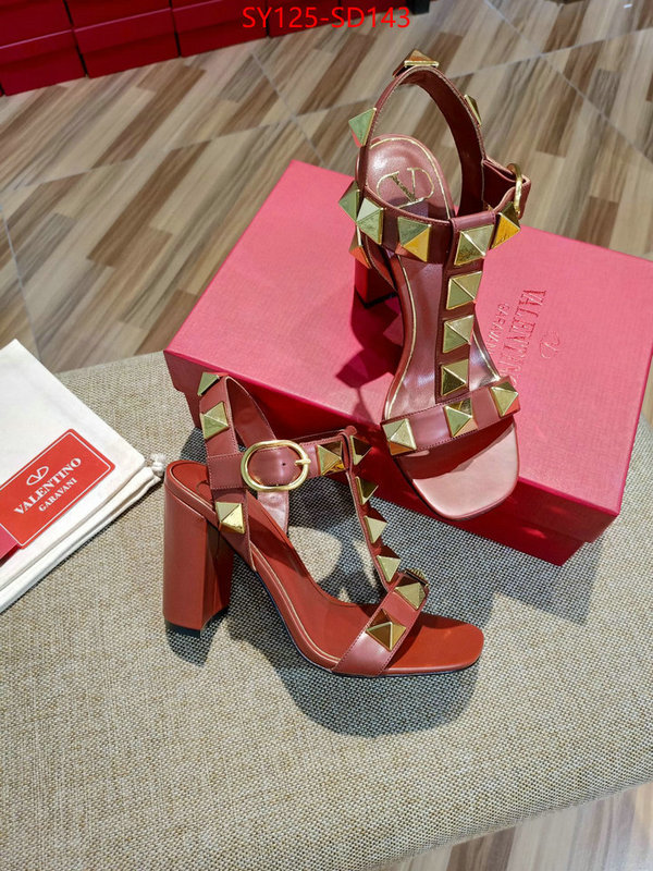 Women Shoes-Valentino,website to buy replica , ID: SD143,$: 125USD