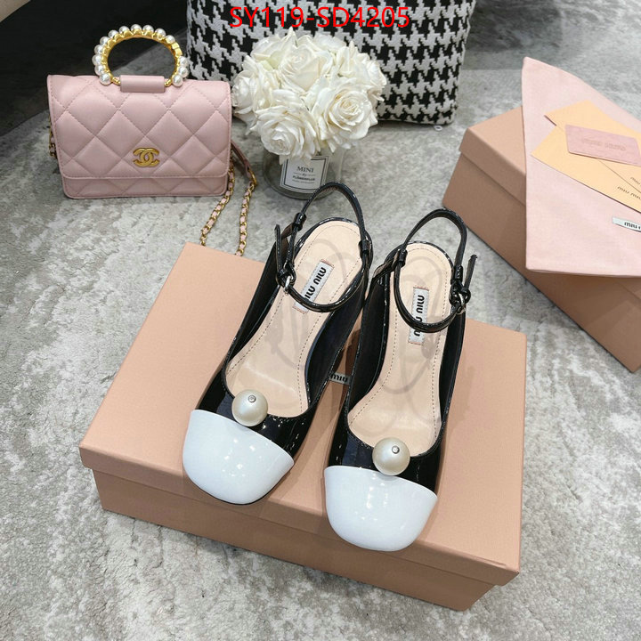 Women Shoes-Miu Miu,replica sale online , ID: SD4205,$: 119USD