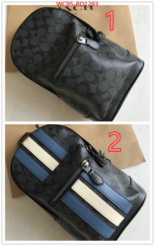 Coach Bags(4A)-Belt Bag-Chest Bag--,wholesale designer shop ,ID: BD1293,$: 95USD