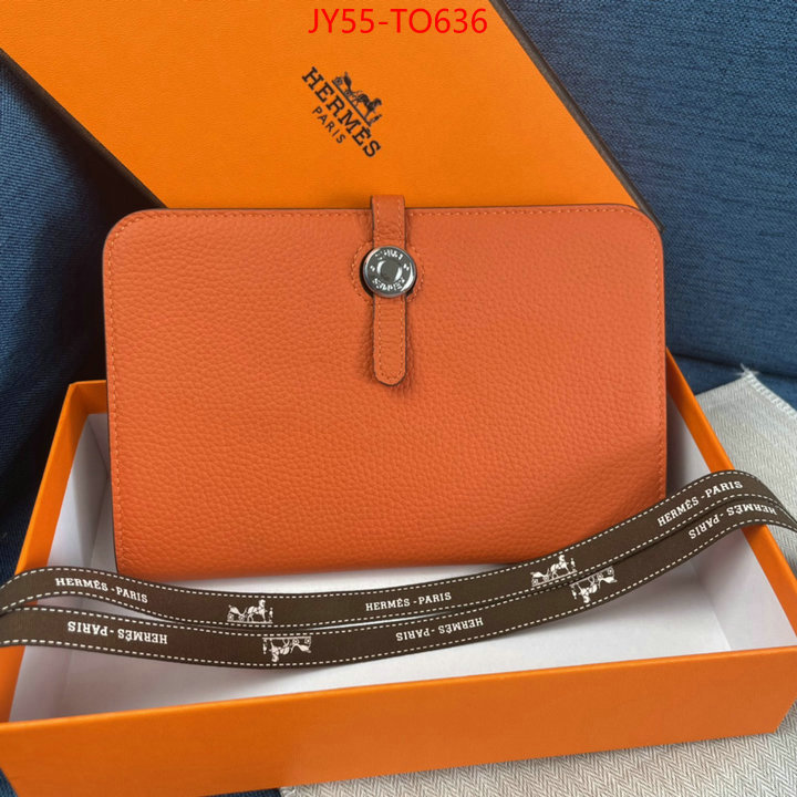 Hermes Bags(4A)-Wallet-,top perfect fake ,ID: TO636,$: 55USD