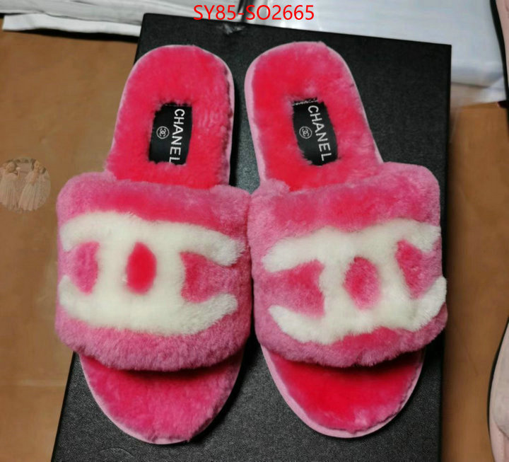 Women Shoes-Chanel,buy high quality fake , ID: SO2665,$: 85USD