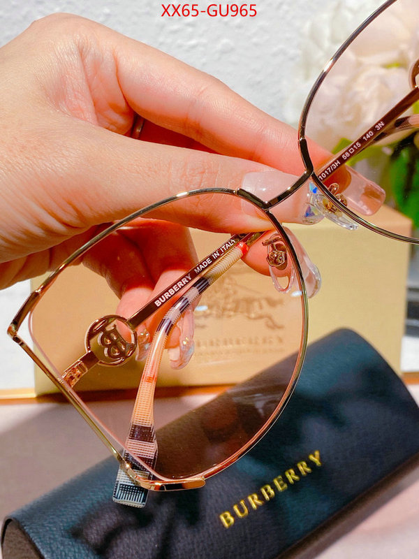 Glasses-Burberry,knockoff highest quality , ID: GU965,$: 65USD