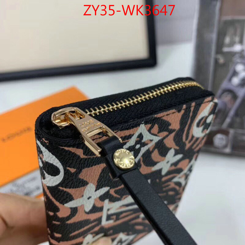 LV Bags(4A)-Wallet,ID: WK3647,$:35USD