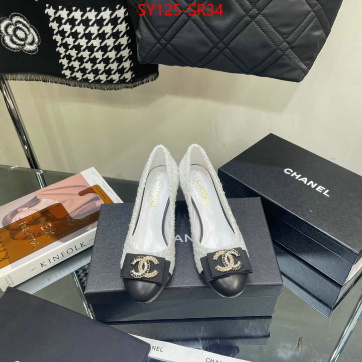 Women Shoes-Chanel,outlet 1:1 replica , ID: SR34,$: 125USD