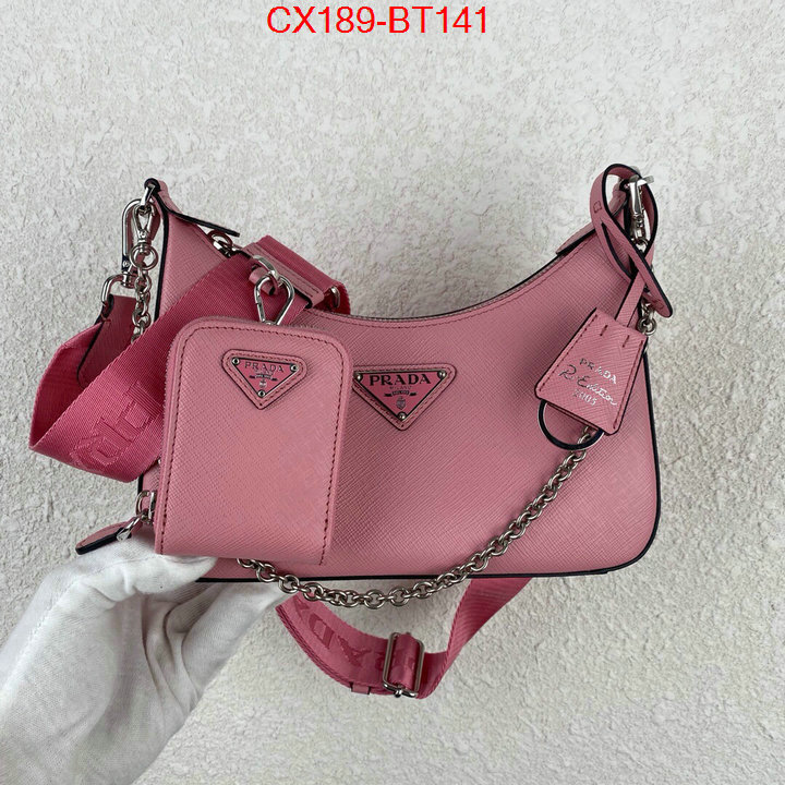 Prada Bags(TOP)-Re-Edition 2005,ID: BT141,$:189USD