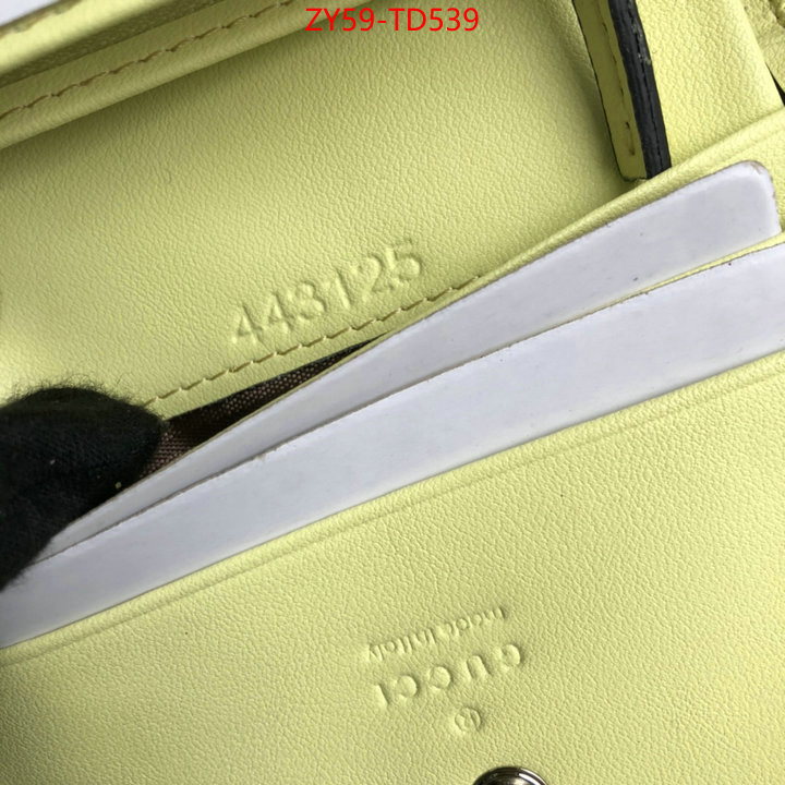 Gucci Bags(4A)-Wallet-,ID: TD539,$: 59USD