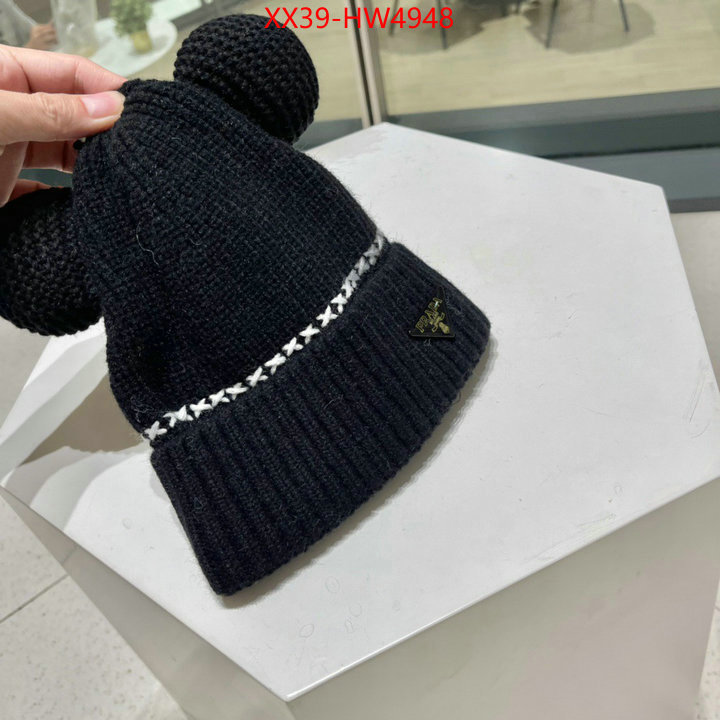 Cap (Hat)-Prada,cheap replica , ID: HW4948,$: 39USD