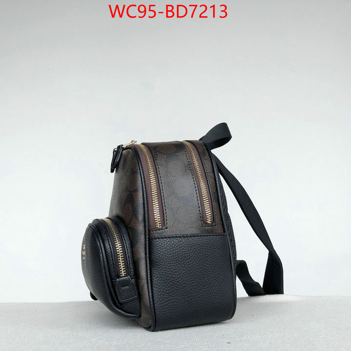 Coach Bags(4A)-Backpack-,top designer replica ,ID: BD7213,$: 95USD