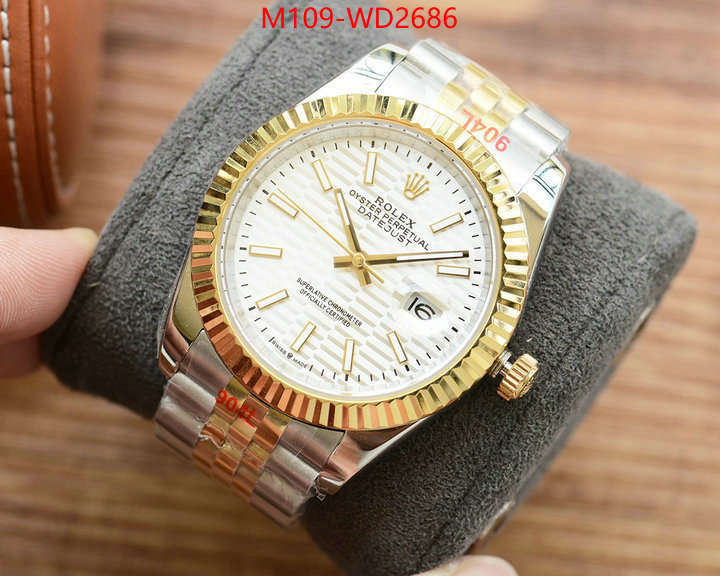 Watch(4A)-Rolex,where can i buy the best quality , ID: WD2686,$: 109USD