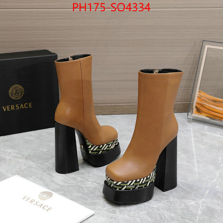 Women Shoes-Versace,mirror copy luxury , ID: SO4334,$: 175USD