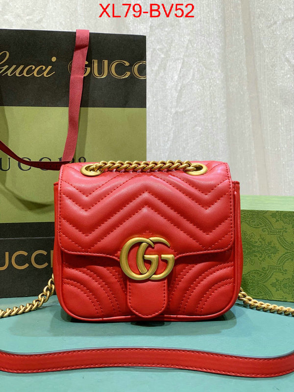 Gucci Bags(4A)-Marmont,where should i buy replica ,ID: BV52,$: 79USD