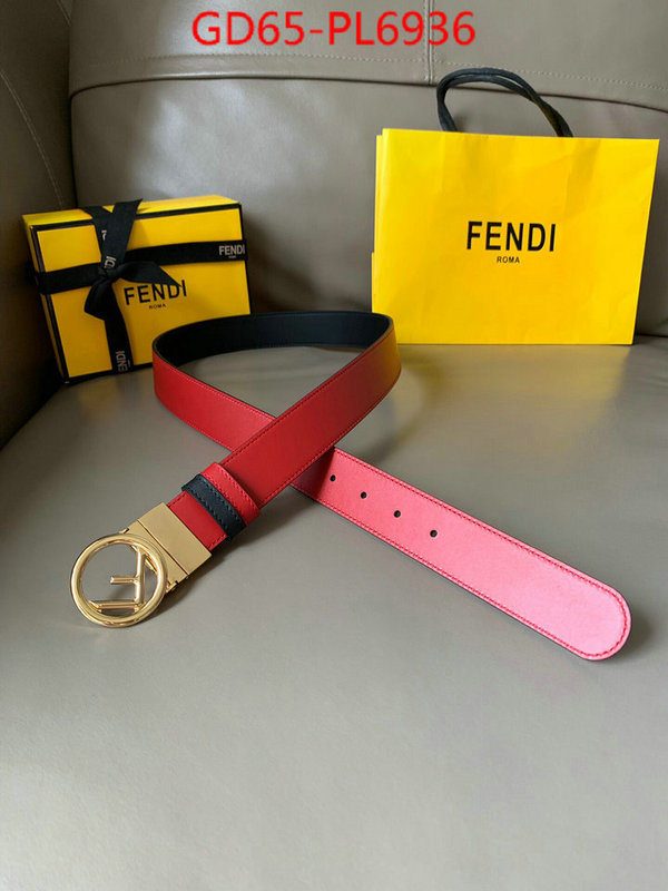 Belts-Fendi,replica 1:1 high quality , ID: PL6936,$: 65USD