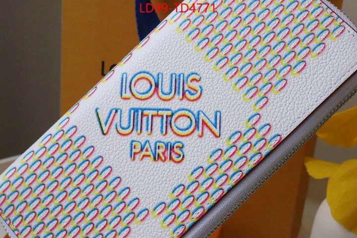 LV Bags(TOP)-Wallet,ID: TD4771,$: 99USD