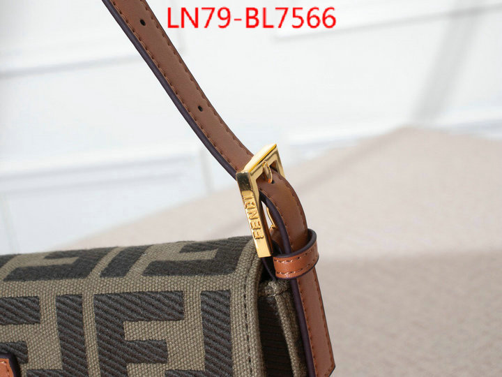 Fendi Bags(4A)-Baguette-,the best ,ID: BL7566,$: 79USD