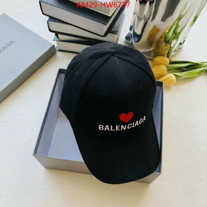 Cap (Hat)-Balenciaga,1:1 replica wholesale , ID: HW6737,$: 29USD