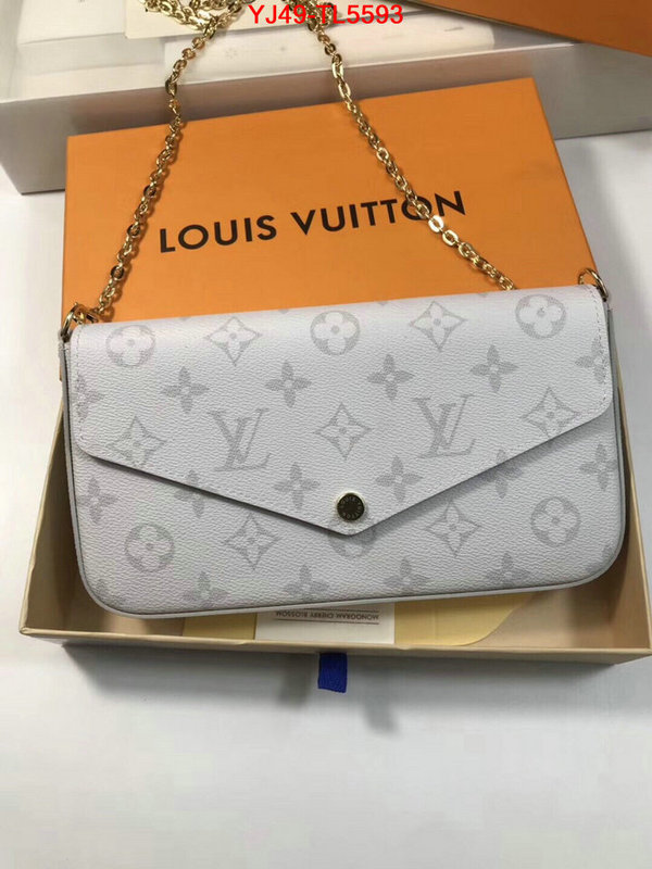 LV Bags(4A)-Wallet,ID: TL5593,$: 49USD