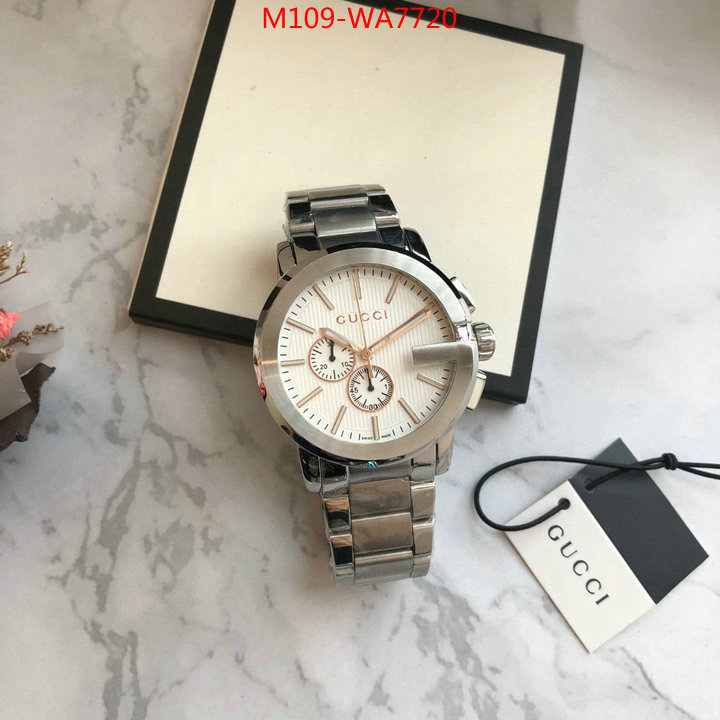 Watch(4A)-Gucci,how to buy replica shop ,ID: WA7720,$: 109USD