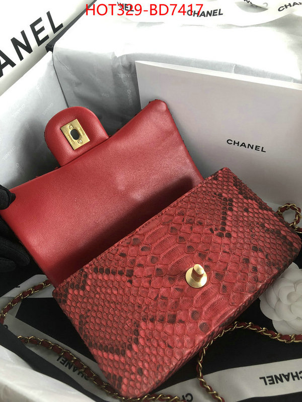 Chanel Bags(TOP)-Diagonal-,ID: BD7417,$: 329USD