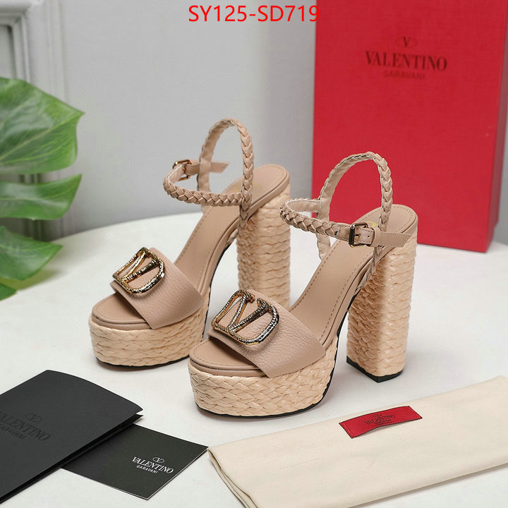 Women Shoes-Valentino,designer 7 star replica , ID: SD719,$: 125USD