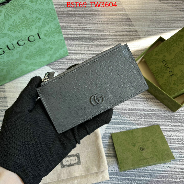 Gucci Bags(TOP)-Wallet-,sellers online ,ID: TW3604,$: 69USD