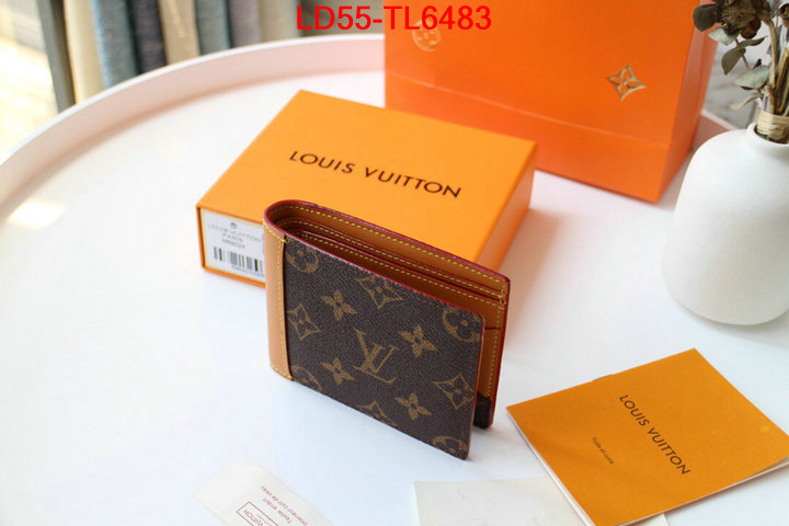 LV Bags(TOP)-Wallet,ID:TL6483,$: 55USD