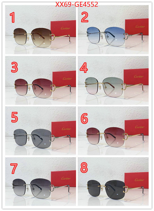 Glasses-Cartier,high quality perfect , ID: GE4552,$: 69USD