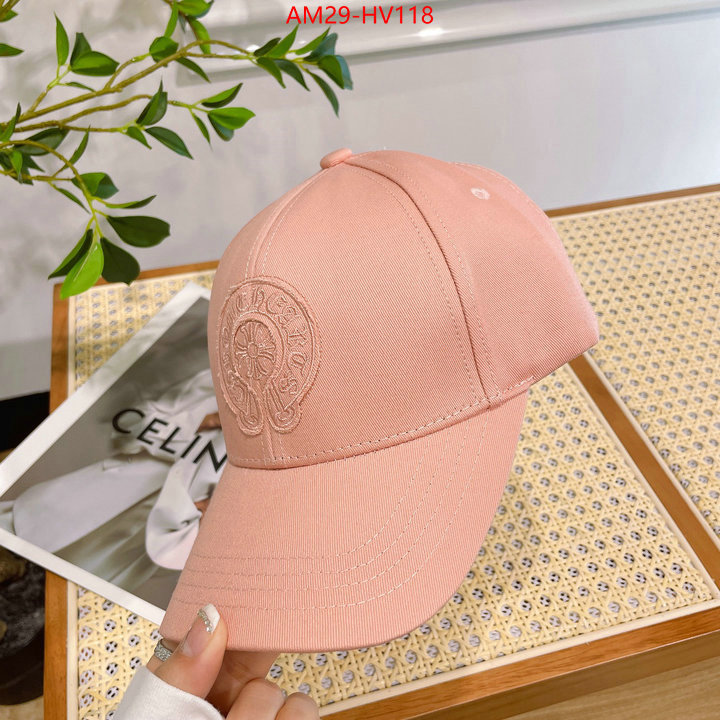 Cap (Hat)-Chrome Hearts,luxury fake , ID: HV118,$: 29USD