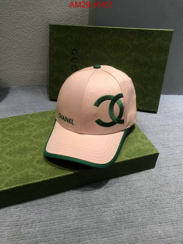 Cap (Hat)-Chanel,luxury shop , ID: HV01,$: 29USD