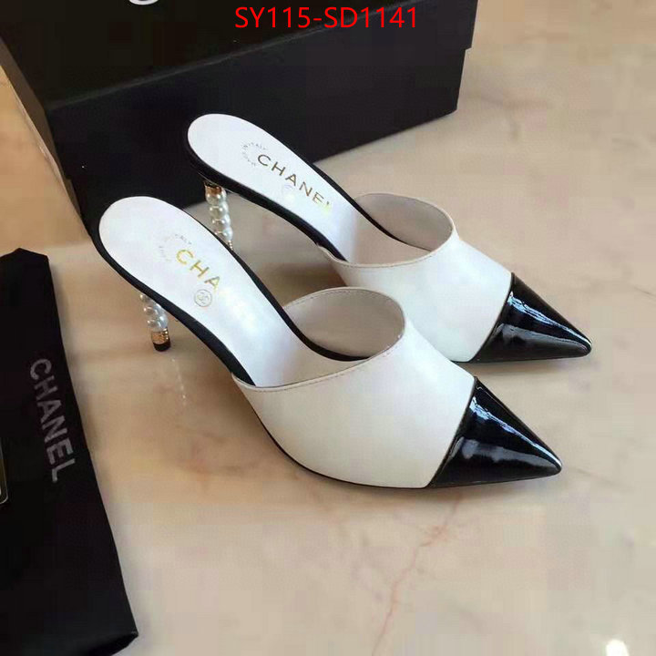 Women Shoes-Chanel,fake , ID: SD1141,$: 115USD