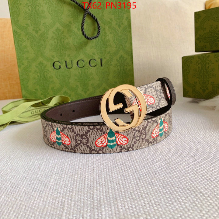 Belts-Gucci,fake , ID: PN3195,$: 62USD