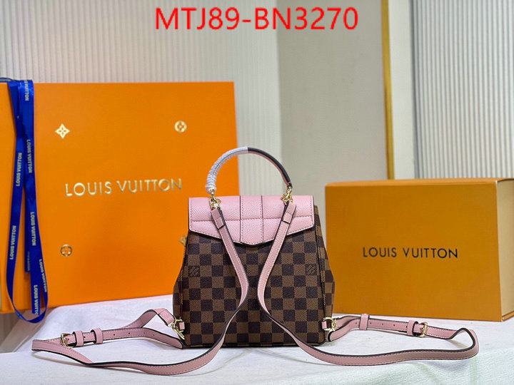 LV Bags(4A)-Backpack-,luxury fake ,ID: BN3270,$: 89USD