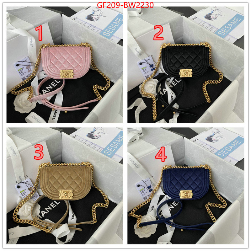 Chanel Bags(TOP)-Diagonal-,ID: BW2230,$: 209USD