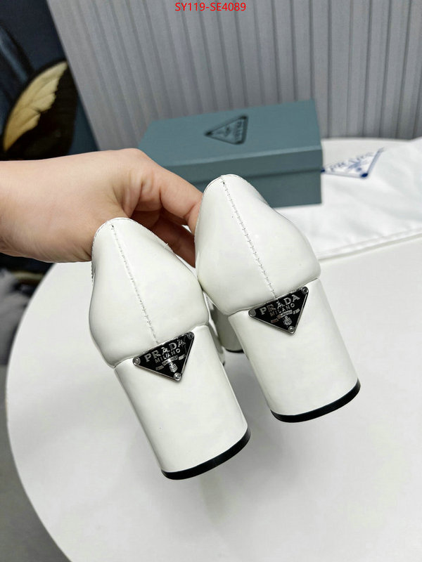 Women Shoes-Prada,the highest quality fake , ID: SE4089,$: 119USD