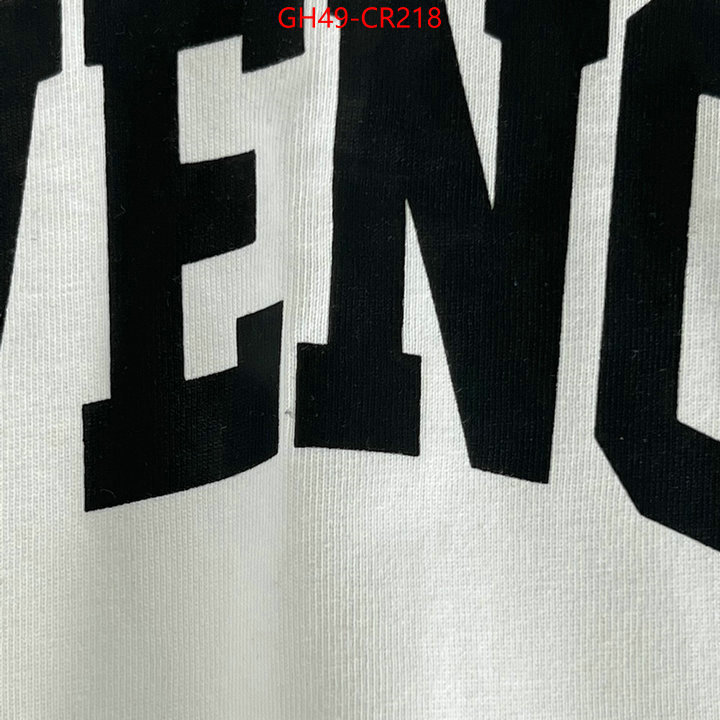 Clothing-Givenchy,buy best quality replica ,ID: CR218,$: 49USD