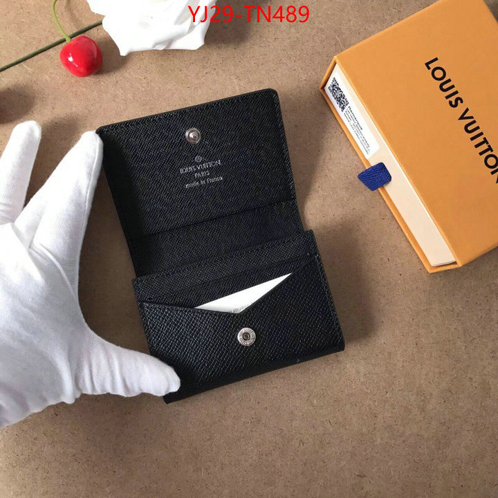 LV Bags(4A)-Wallet,ID: TN489,$: 29USD