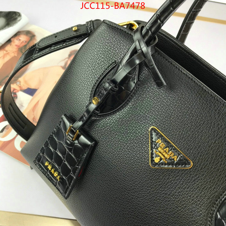 Prada Bags(4A)-Handbag-,where quality designer replica ,ID: BA7478,$: 115USD