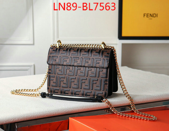 Fendi Bags(4A)-Diagonal-,cheap replica ,ID: BL7563,$: 89USD