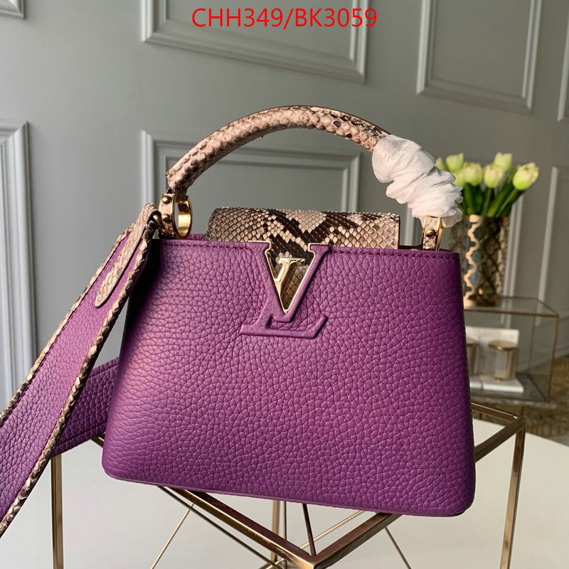 LV Bags(TOP)-Handbag Collection-,ID: BK3059,$:349USD